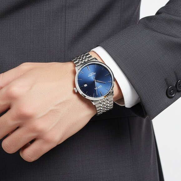 NWT Fiyta Fashion Men\'s Automatic Steel Authentic Watch